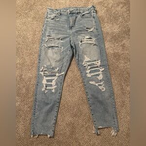American Eagle curvy hi-rise jeggings